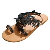 Wirdiell Ljetne sandale za žene klizne cipele ženske otvorene nožni klizanje na plaži