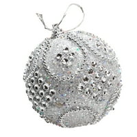 Ukrasi božićnog drvca Božićne ukrase Božićno čišćenje Gaiseeis Božićni rhinestone Glitter Baubes Ball Xmas Tren Ornament ukras a