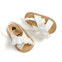 Kelajuan Baby Girl Ljetne sandale, slatki ruff rawns neklizajući mekani jedini novorođenče prvi šetači