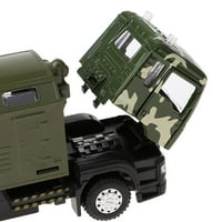 Legura SWAT Truck Car Pull Back Diecast Model vozila Kids Dječja igračka Poklon