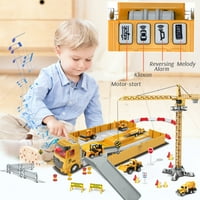 Građevinske trkačke zapise za dječje igračke za dječake, građevinski automobil Kreirajte inženjerski