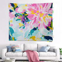 Biljna cvjetna tapiserija visokokvalitetne tapiserije za kuću, spavaću sobu, radno mjesto, spavaonica