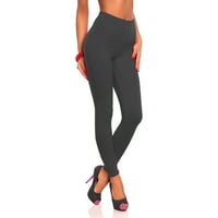 Frehsky Yoga hlače Sportske fitness hlače Ženske uska breskva joga hlače Istezanje hlača crna