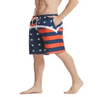 NOLLA muške plažne kratke hlače za crtanje dna elastične struke Ljetne kratke hlače MENS Classic Fit