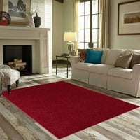 Ambiant Saturn Collection PET FORD PRIDRUŽITE RUGS BURGUNDY - 18 18 okruglo