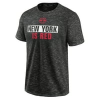 Muški fanatici Brendirani ugljen u New Yorku Red Bulls majica