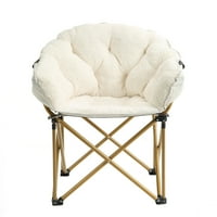 Udobna stolica, sklopiva ležaljka za ležaljku za spavaću sobu i dnevni boravak, fleksibilan sjedeći