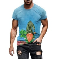 Košulje za muškarce Clearence St. Patrick's Dnevna majica Ispis Bluza s kratkim rukavima