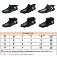 Avamo Žene Muška Rain Boots Vanjski vrtni cipele Otporne na klizanje OTVANA ČUVU ŽENE MENSINGI RAINBOOT