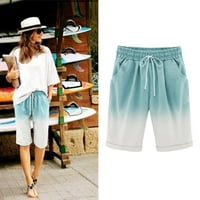 Kratke hlače za žene modne žene znoje kratke hlače Ljetne casual labave čvrste kratke hlače sa velikim