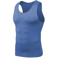 Fragarn muški kompresion Kompresijska košulja za mršavljenje prsluk vest za vježbanje vrhova abs abs