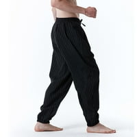 Muškarci Ležerne modne pruge Elastične Srednje struke hlače Sport hlače