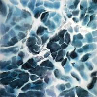 Olujni morski talasi na SeaRife Sea Plaster Print autor Atelje B Art Studio