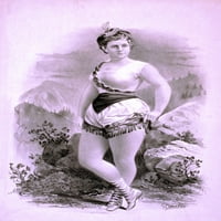American Burlesque kostim, poster Ispis naučnog izvora