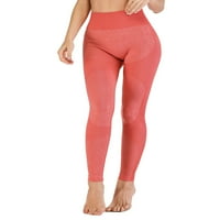 Ženske joge hlače vježbanje gamaše visokog struka podizanja teretana za trčanje hlače dugi temmske kontrole joge capris tajice, boje