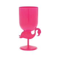 Plastični flamingo Goblet - Party pribor -