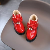 Toddlerove cipele modne jesen i zimske djevojke čizme za snijeg debele dno non klizaju toplo i udobne