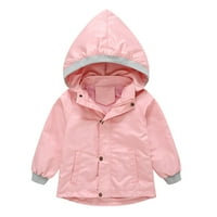 Dječje djevojke Rovga Toddler kapute za dijete Boys zimski kaput sa džepnim jaknama sa kapuljačom sa