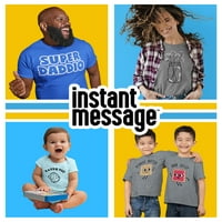Instant poruka - Super je biti vi - grafička majica kratkih rukava za mlade i mlade