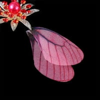 Frcolor Charms Wing Dragonfly Crafts Krila Nakit Naušnice Dekora Fairy izrada leptira naušnica lažnih