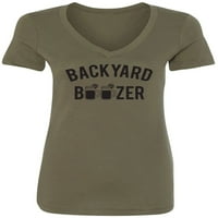 Booser Booser Womens V-izrez majica