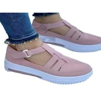 Daefulne ženske loaferi platforme casual cipele okrugli nožni šetnji cipela Udobna T-remena Mary Jane