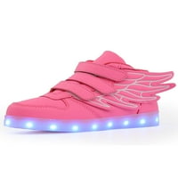 Crocowalk dječji trčanje cipele Svjetlosni treneri Sportske tenisice Treperi LED svjetlo Skate cipele