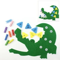 Crtani životinjski diy Felt tkanine za obnavljanje vrtića Djeca rana nastavna igračke studije
