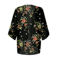 Puuawkoer Cardigan Kimono za žene plus Sizestreet kauzal moda Kimono Womens Tops mulbolor