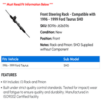 Prednji upravljač - kompatibilan sa - Ford Taurus Sho 1998
