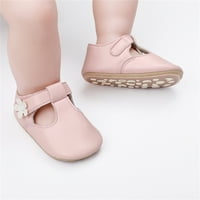 Dječja cipela Cvjetni ukras kožna princeza mekana jedina pješačka ležerna udobnost cipele za djevojčice