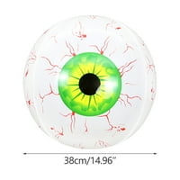 RDEUOD na naduvavanje 4D ukras za dekoratizam za zabavu za očne jabuke Aluminijski film, ukrasi za dom,