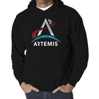 Artemis logo - muške riječi umjetnička dukserica