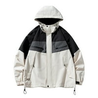 GASUE Y2K Zimske jakne za muškarce s dugim rukavima Rockabilly Klasični labavi kaput, vanjski džepni