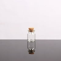 Male boce sa čep za čepove sitne bočice Malene jasne staklene posude za pohranu spremnika za umjetničke