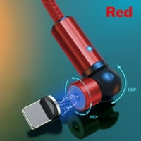 Toyella sfernim magnetskim tri u jednom rotirajućim kablom za rotiranje od 540 ° crvena TC 1m