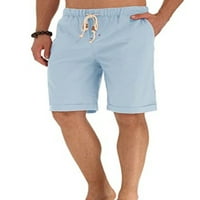Niuer muški kratke hlače Ležerne prilike za crtanje Ljeto na plaži Law Hots sa elastičnim strukom i