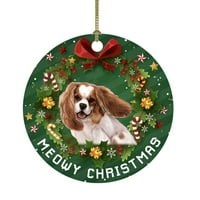 Kuluzego Božić smiješan ukras Božićni pas uzorak privjesak božićno stablo Ornamentantsbig