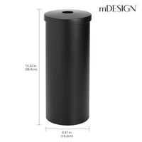 Mdesign Roll toaletni nosač papira za kupaonicu - mat crna