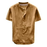 Košulje JTCKarpu Muške majice kratke rukave Ležerne prilične letnje