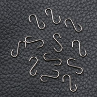 Frcolor kuke s visećim oblikovanim mini kukom od nehrđajućeg čelika Male vješalice za vješalice za nakit