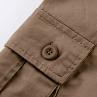 Umitay kratke hlače za muškarce muške vanjske labave ležerne hlače Multi-džepne pune hlače