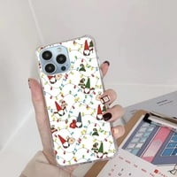 Božićni gnomi Svjetla za iPhone Pro, estetski dizajn umjetnosti TPU Shock-otporna na poklopac