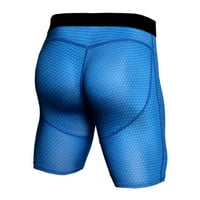 Teretne hlače Muškarci Solid Boja Teksture Design Fitness Trčanje za trening Hlače Prozračne brze hlače za sušenje Stretjete kratke