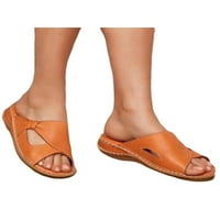 Sanviglor Dame Wedge Sandale Platform plaže cipele s klizanjem na dijapozitivima unutarnje vanjsko ortotik