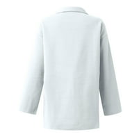 Guvpev ženska ležerna majica džepa u boji Losica - bijela m