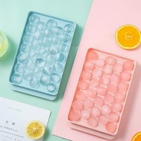 Hahasong 33-Grid Maker sa ledom sa poklopcem - DIY 3D okrugla ležište leda za hladnjak, kuhinjski alati