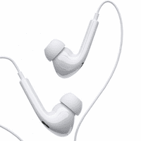 Stereo slušalice u ušima ožičene slušalice za Huawei Xiaomi Android telefon bijeli