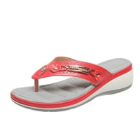 Loopsun Ljetne sandale za žene, ženske sandale, ljetne debele dno Flip flops ženske sandale za plažu