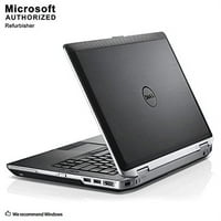 Dell lat e laptop, core i 2. GHz, SSD, Windows Professional, Crna